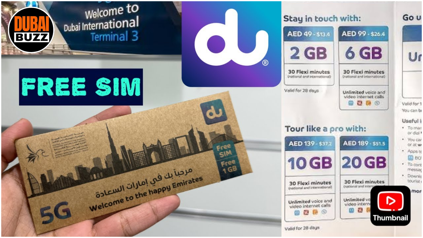 How to Get Your Free SIM Card at Dubai Airport