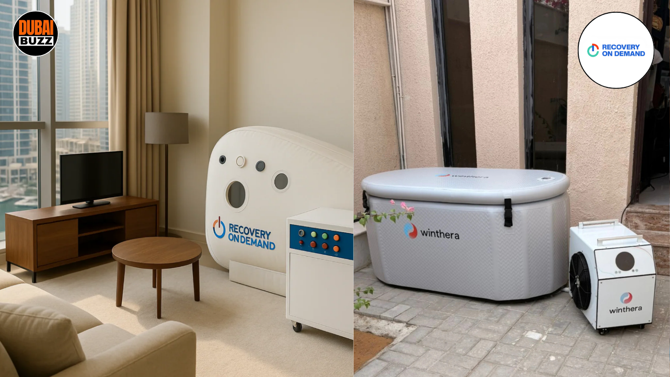 Discover Recovery On Demand, the UAE’s premier rental service for ice baths, infrared saunas, and HBOT chambers. Professional recovery Discover Recovery On Demand, the UAE’s premier rental service for ice baths, infrared saunas, and HBOT chambers. Professional recovery technology delivered and installed in your home.delivered and installed in your home.